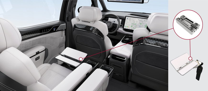 Southco: Van-based Luxury Vehicle “Welcome on board” Southco's Automotive Interior Solutions